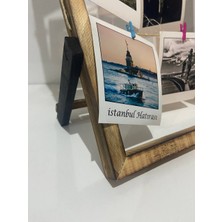 Masaüstü 12 Fotoğraflı 12 Mandallı 3 Metre LED Fotoğraf Çerçevesi.