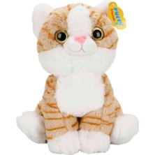 Sunman Peluş Kedi Bıyıksız 30 cm 47743 Krem