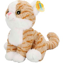 Sunman Peluş Kedi Bıyıksız 30 cm 47743 Krem