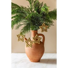 Gold Ahşap | 5 Adet Dekoratif Gold Ahşap Boncuklu Yıldız 7cm