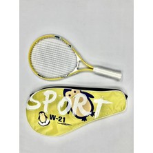 Çantalı Kort Çocuk Tenis Raketi Set 21 Inç