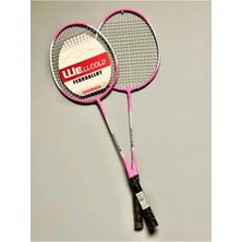 Leyaton 2 Adet Profesyonel Badminton Raketi Deluxe Badminton Çantası Seti + 3 Adet Badminton Topu