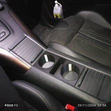 Rifter,berlingo,combo,proace City Uyumlu 2 Gözlü Orta Konsol Bardaklık 2019-2024 Modeller ile Uyumlu
