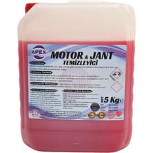 Apex Oto Motor ve Jant Temizleyici 5kg,  Jant Parlatıcı ve Araç Motor Temizleme Tek Formülde