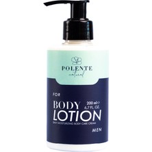 Polente Natural Men Body Lotion - Erkekler Için Nemlendirici Vücut Losyonu (200 ml)