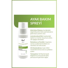 Roa Bitkisel Ayak Bakım Spreyi 100 ml