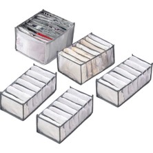 Danazeey Хранение Продукции,gardırop Elbise Organizatör (5 Pcs) - Katlanabilir Saklama Çekmecesi Bölücü Kutuları Giysiler Için Taşınabilir Dolap Organizatörleri (Yurt Dışından)