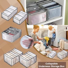 Danazeey Хранение Продукции,gardırop Elbise Organizatör (5 Pcs) - Katlanabilir Saklama Çekmecesi Bölücü Kutuları Giysiler Için Taşınabilir Dolap Organizatörleri (Yurt Dışından)