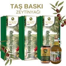 nükte 15 lt Zeytinyağı Yanında 1 lt Cam Şişe ve Süzme Bal