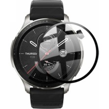 Ekoodukkan Amazfit Gtr 47MM Uyumlu 5d Tam Kaplama Nano Ekran Koruyucu