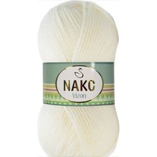 Nako  Vizon   Krem    5  Adet   Color  :   23403