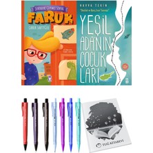 Yeşil Adanın Çocukları ve Şehirdeki Gizemli Sinyal Faruk 2'li Set - Kalem