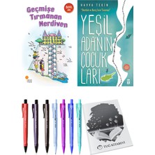 Yeşil Adanın Çocukları ve Geçmişe Tırmanan Merdiven 2'li Set - Kalem