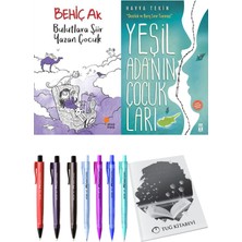 Yeşil Adanın Çocukları ve Bulutlara Şiir Yazan Çocuk 2'li Set - Kalem