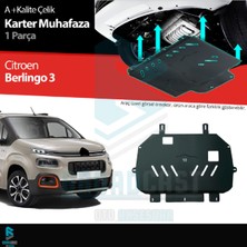 Citroen Berlingo Çelik Karter Muhafaza Koruma 2018 Üzeri A+ Kalite