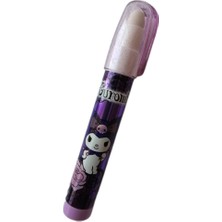Kuromi 50 Yaprak A6 Not Defteri + 07 Uçlu Versatil Kalem + Yumurtlayan Roket Silgi ( 3 lü Set ) Kromi