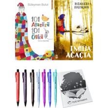 Emilia Ağaçta ve 101 Atasözü 101 Öykü Süleyman Bulut 2'li Set - Kalem