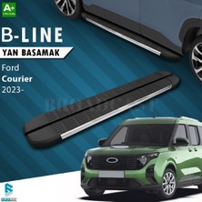 Ford Courier B-Line Krom Yan Basamak 2023- Sonrası Uyumlu