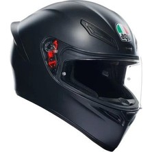 Agv K1 S Kapalı Motosiklet Kaskı Mat Siyah