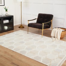 Kaşmir Halı 7/24 Luna Path 80x300 cm Salon Mutfak Halısı Yolluk Kilim