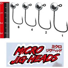 Nomura NM90102506 Micro Lrf Jig Head 3'lü Paket Iğne:6no 2.5gr