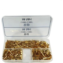 160 Parça Izolesiz Yuvarlak Dişi ve Erkek Tip Terminal Seti