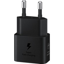 Samsung 25W Pd Usb-C Şarj Cihazı Siyah