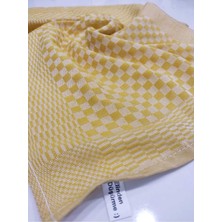 Dama Desen Pamuklu Mutfak Peçete Seti | 40X60 Cm, 5'li Set | Sarı