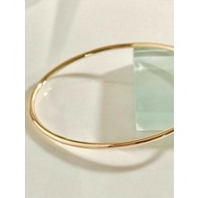 X-lady Accessories Altın Renk 1 Adet Ince Ajda Bilezik, Bileklik - 3155
