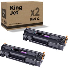 Kingjet Kingjet® 36A / CB436A 2'li Paket - Hp Uyumlu Çipli Muadil Toner