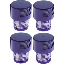 Dyson V10 Total Clean Serisi Uyumlu Yıkanabilir Filtre 4 Adet