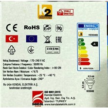 K2 5 Watt Çanak LED Ampul-Sarı Işık