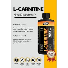 Conlast L-Carnitine 3000MG Yeşil Elma Aromalı