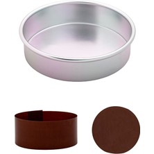 YYK 5 cm Yüksekliğinde Pandispanya Kalıbı Set 20 cm