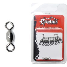 Captain 5010 Fırdöndü Crane 10'lu Paket Black Nickel 1