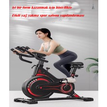 Reidan Pb-03 Manyetik  Bisikleti Ev Koşu Bisikleti Egzersiz Dikey Yatay Spin Bike Dikey Kondisyon