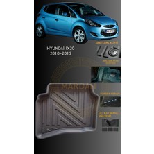 Hyundai IX20 2010-2015 Için 4,5d Carbon Lüx Havuzlu Paspas - Tpe Malzeme