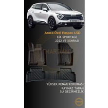 Kia Sportage 2022 ve Sonrasi  Için 4,5d Carbon Lüx Havuzlu Paspas - Tpe Malzeme