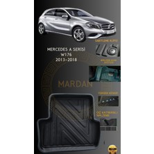 Mercedes A Serisi W176 2013-2018 Için 4,5d Carbon Lüx Havuzlu Paspas - Tpe Malzeme