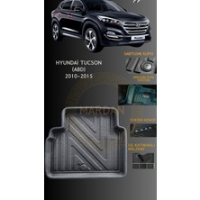 Hyundai Tucson (Abd) 2010-2015 Için 4,5d Carbon Lüx Havuzlu Paspas - Tpe Malzeme