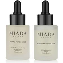 MIADA BEAUTY Hydra & Peptide ve Retinol Canlandırıcı Serum Seti