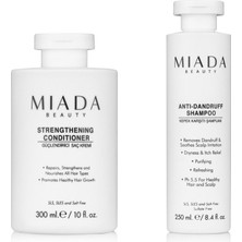 MIADA BEAUTY Kepek Karşıtı Ve Güçlendirici Saç Bakım Seti