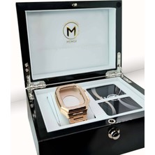 Mengi Luxury Rose Gold Çelik Kordon ve Kasa 40 mm / 41 mm