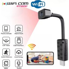 Wificam Mini Wifi USB Kamera Esnek Tasarım Canlı Izleme Sd Karta Kayıt