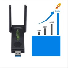 Arbix 1300MBPS Dual Band USB 3.0 Adaptör Kablosuz Wifi Alıcı 2.4ghz 5ghz Driver Otomatik Windows7/8/10/11