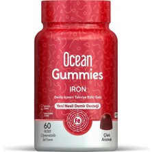 Orzax Gummies Iron 60 Çiğnenebilir Jel Form