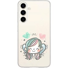 Zeyno Samsung Galaxy S24 Plus Uyumlu Deniz Perisi  Desenli Silikon Kılıf