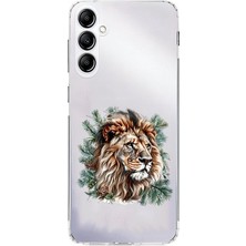 Zeyno Samsung Galaxy A34 Uyumlu Yüce Aslan  Desenli Silikon Kılıf