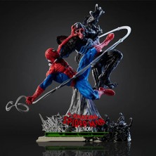 Saranostra Spiderman Vs Venom Figür Üç Boyutlu Koleksiyonluk