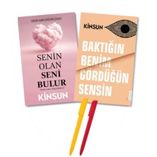 Baktığın Benim Gördüğün Sensin - Senin Olan Seni Bulur 2 Kitap – Kinsun